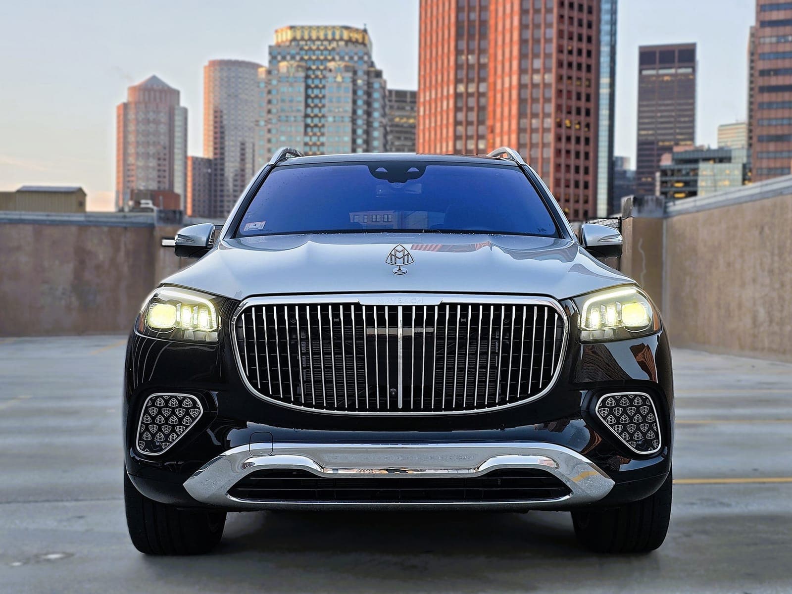 Black Mercedes-Maybach GLS 600