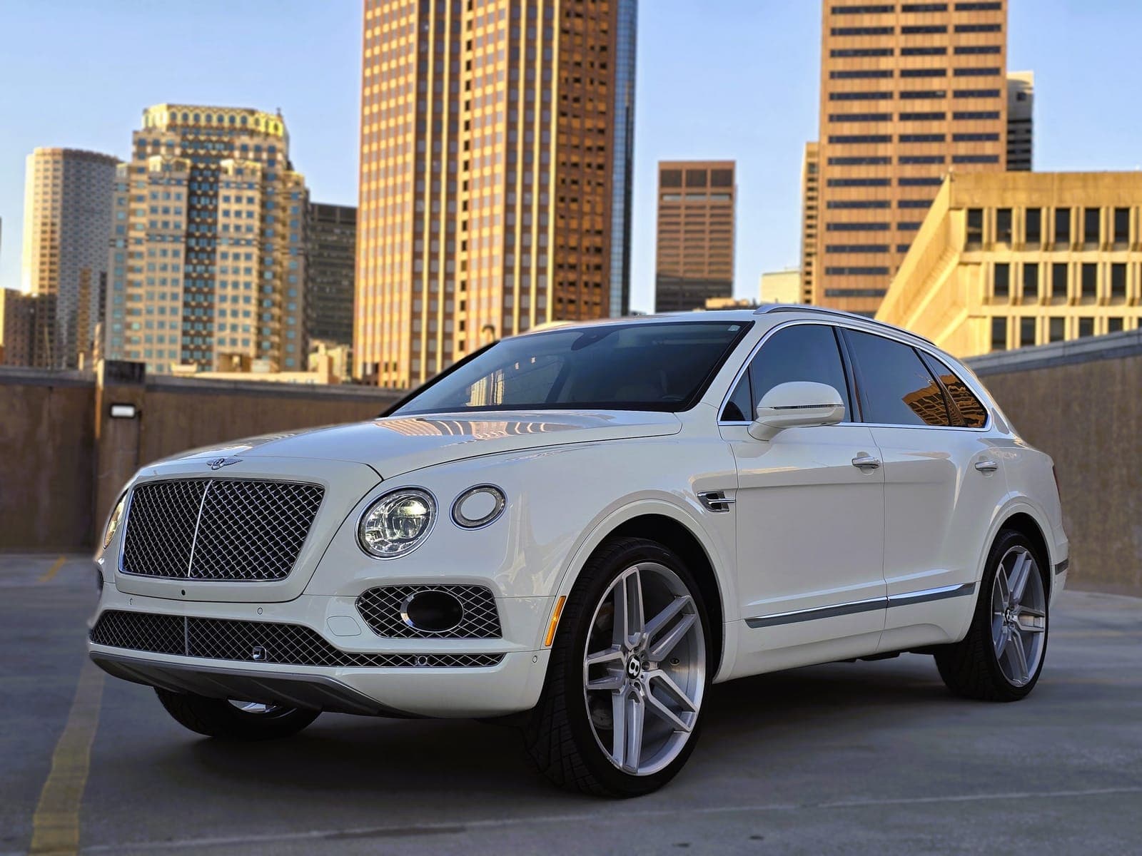 Black Bentley Bentayga SUV