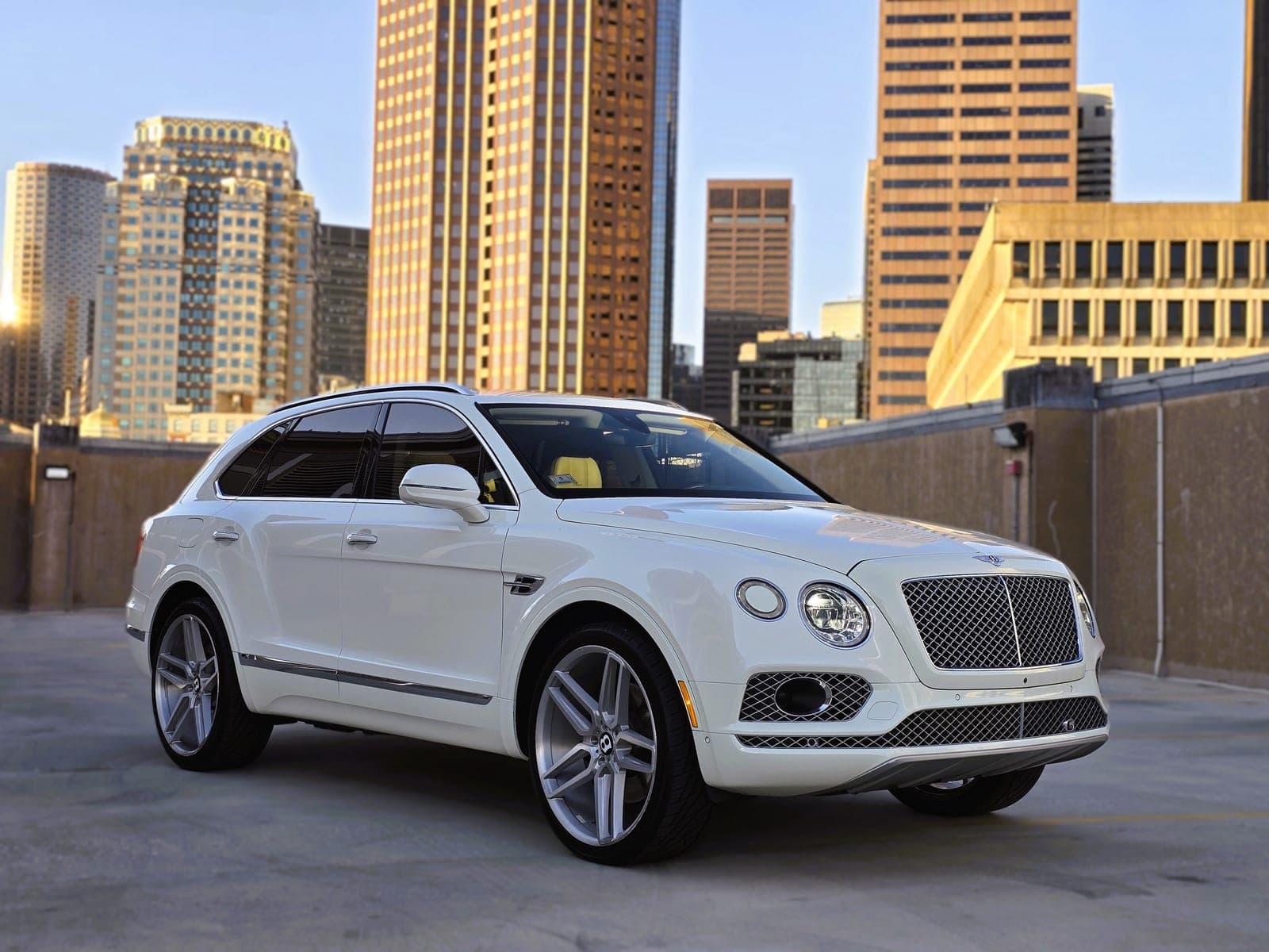 Black Bentley Bentayga SUV