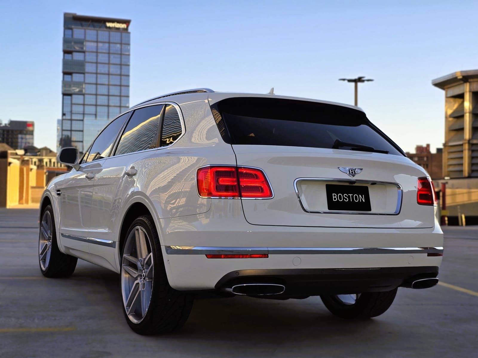 Black Bentley Bentayga SUV