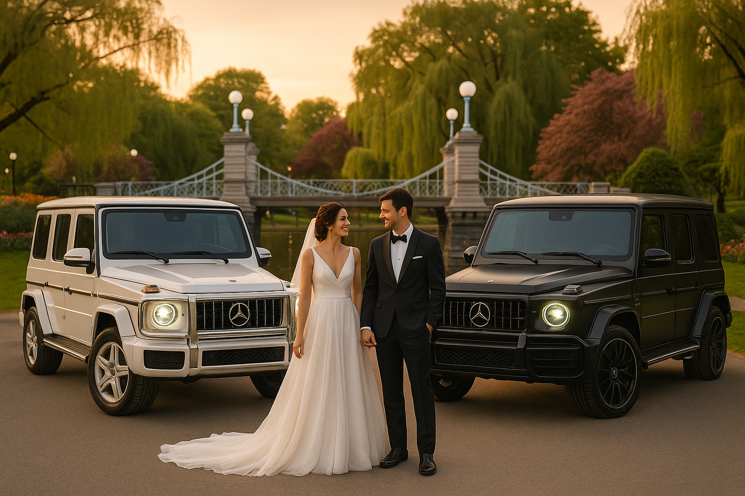 Luxury Wedding Car Rental Skip Limo : 92% Modern Couples Choice